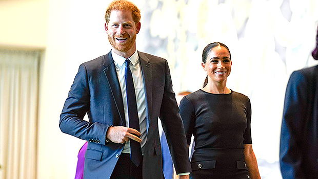 Meghan Markle & Prince Harry Hold Hands As They Arrive At UN For Nelson Mandela Day: Photos