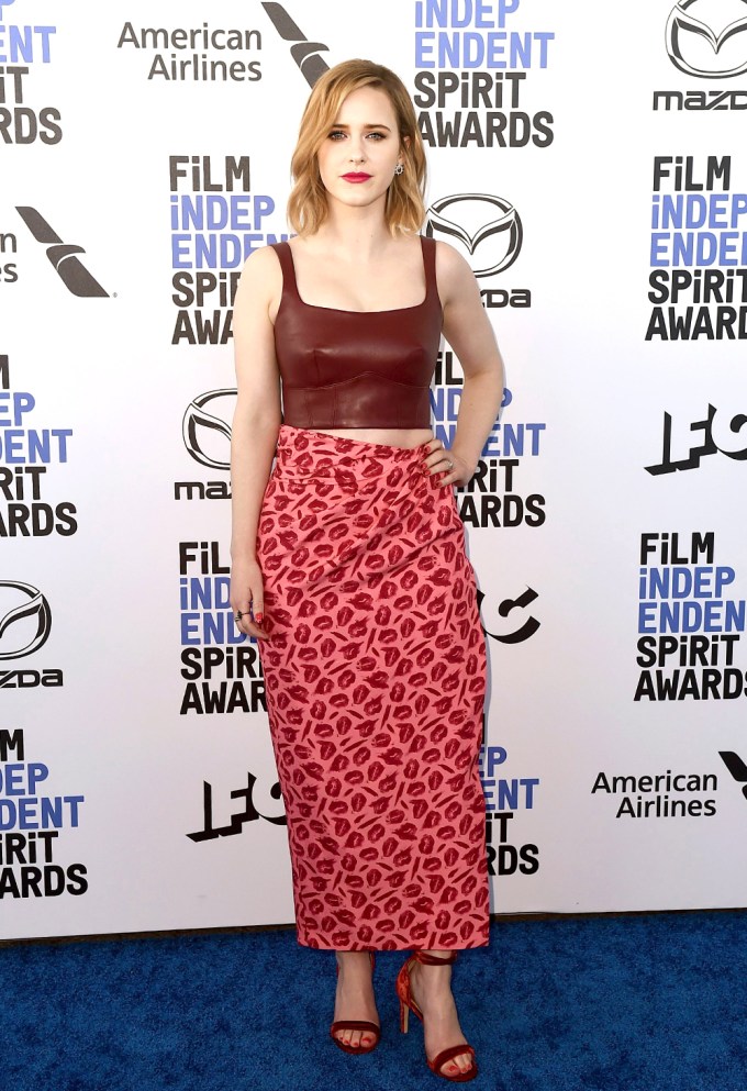 Rachel Brosnahan At The 2020 Film Independent Spirit Awards