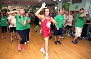 Richard Simmons at St. Patty's Day Slimdown benefiting the Lollipop Theatre Network held at Slimmons on Sunday, Mar., 17, 2013 in Beverly Hills, CA
St. Patty's Day Slimdown benefiting The Lollipop Theater Network, Beverly Hills, USA - 17 Mar 2013