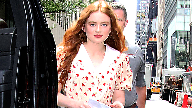 Sadie Sink Stuns in Floral Sundress as She Strolls NYC: Pics