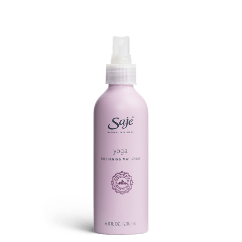 yoga mat spray