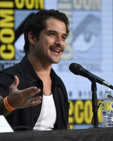 Tyler Posey participates in a panel for "Teen Wolf: The Movie" on day one of Comic-Con International, in San Diego
2022 Comic Con - 'Teen Wolf: The Movie', San Diego, United States - 21 Jul 2022