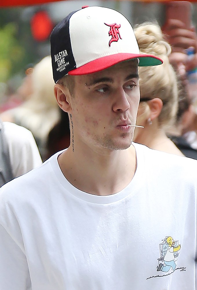 Justin Bieber’s Eyebrow Piercing