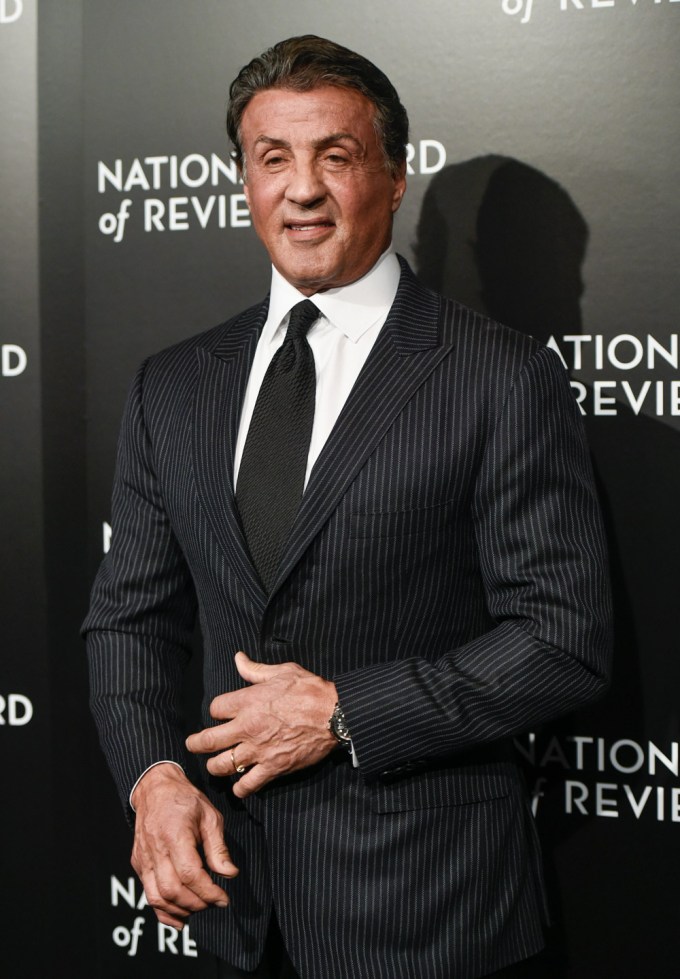 Sylvester Stallone At The 2016 National Board of Review Awards Gala
