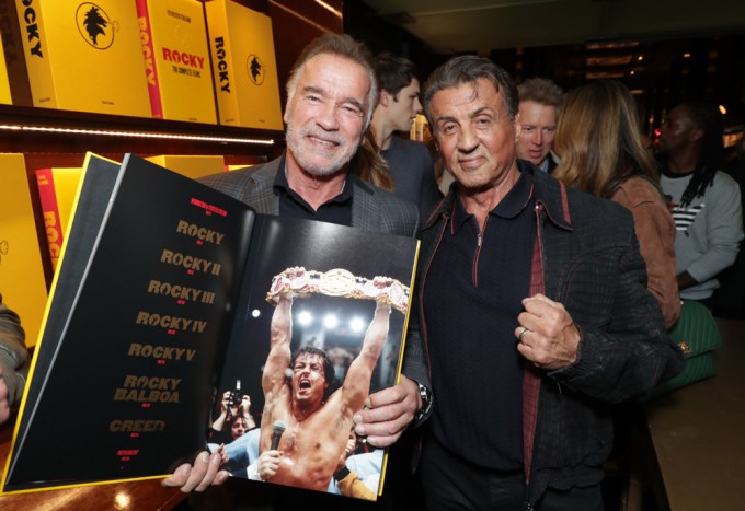Sylvester Stallone & Arnold Schwarzenegger In 2018