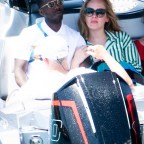EXCLUSIVE: Adele and boyfriend Rich Paul enjoying a trip on a five-engines boat in Sardinia