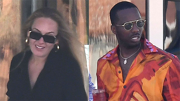 Adele Boards a Yacht with Boyfriend Rich Paul in All-Black Outfit