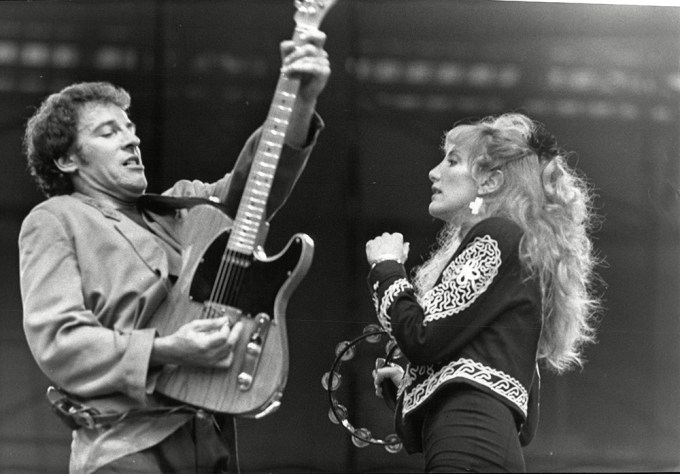 Bruce Springsteen & Patti Scialfa In 1988