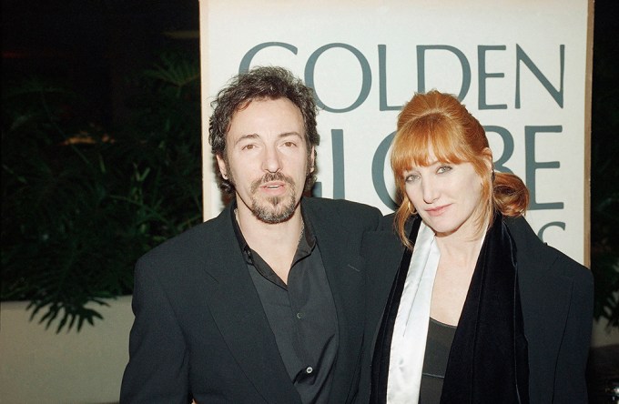 Bruce Springsteen & Patti Scialfa At The 1994 Golden Globes