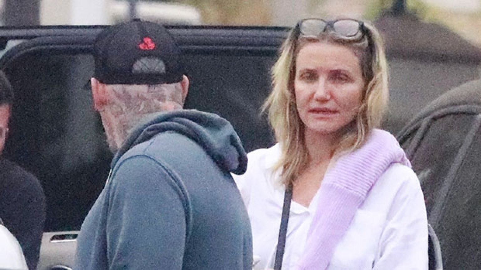 Cameron Diaz Goes Makeup Free On Walk With Husband And Daughter Raddix Hollywood Life 8893