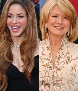 Shakira, Martha Stewart