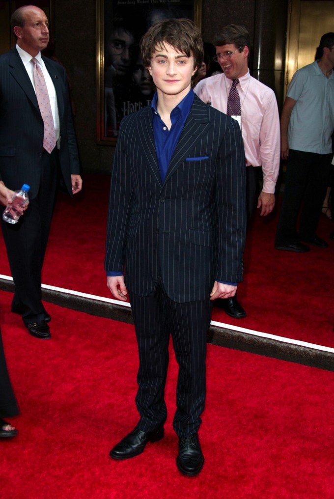 Daniel Radcliffe At The 2004 ‘Harry Potter and the Prisoner of Azkaban’ Premiere