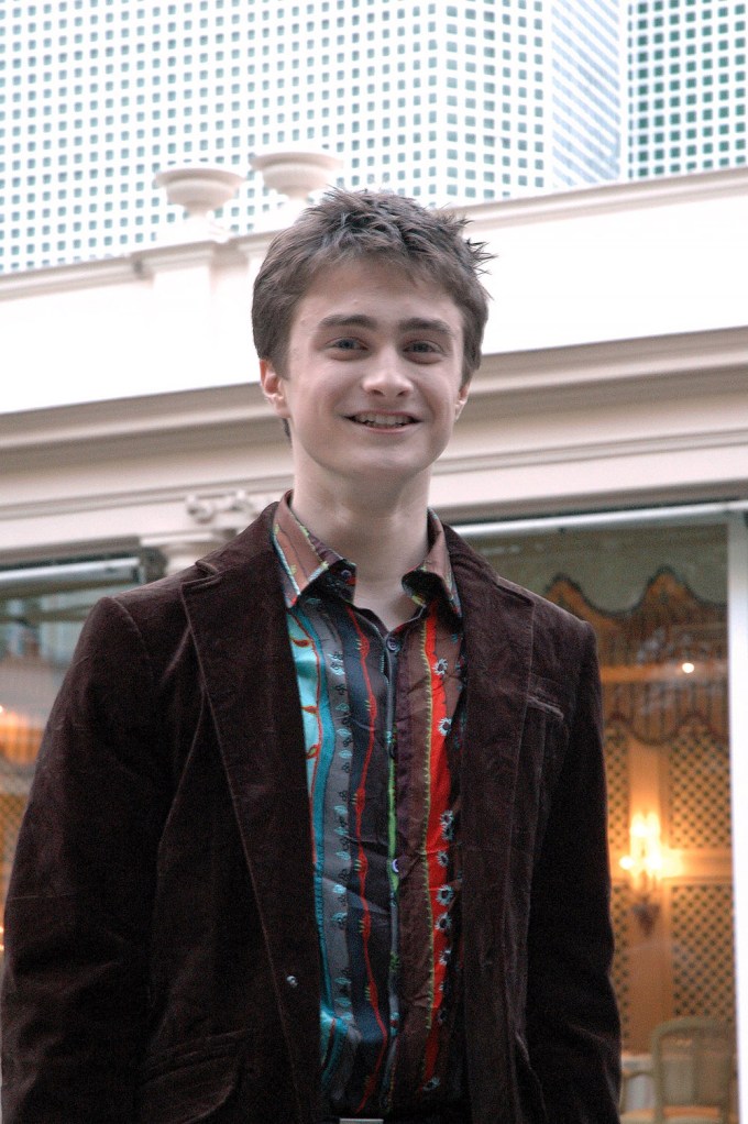 Daniel Radcliffe At The 2005 ‘Harry Potter and the Goblet of Fire’ Premiere