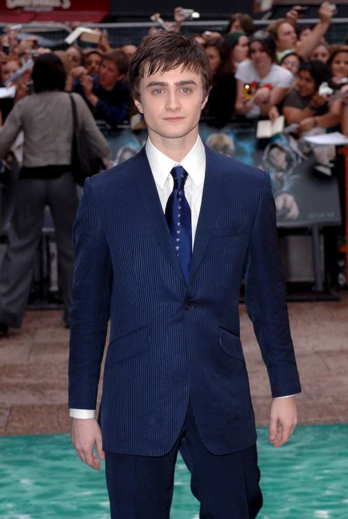 Daniel Radcliffe At The 2007 Britain ‘Harry Potter and the Order of the Phoenix’ Premiere