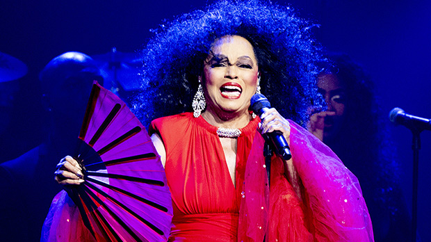 Diana Ross, 78, looks fabulous in a red dress as she performs in the Netherlands: photos