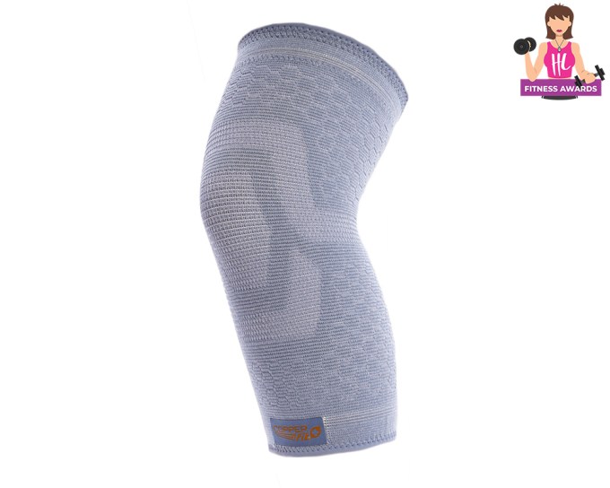 Best Accessories, Equipment & Devices – Copper Fit x Gwyneth Paltrow Elite Knee Sleeve, $24.99, copperfitusa.com