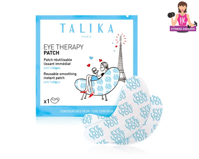 Best Gym Bag Essentials – Talika Eye Therapy Patch, $11, talika.us