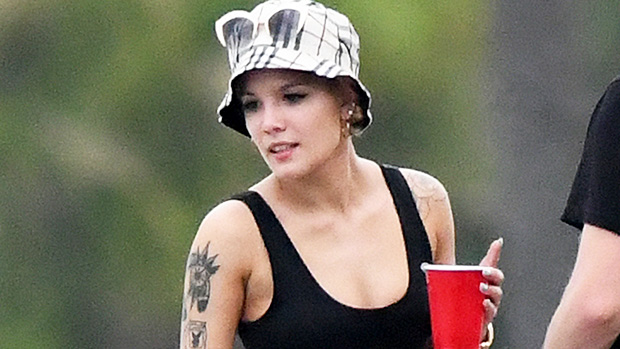 Halsey Reveals ‘Baby’ Tattoo While Wearing Tiny String Bikini: Photo