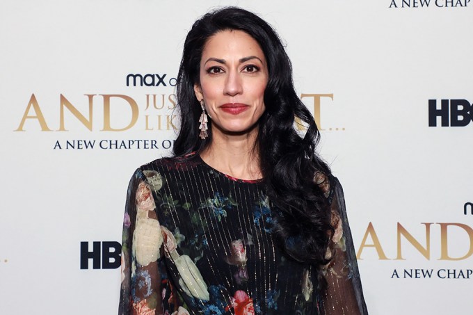 Huma Abedin At The Premiere Of ‘And Just Like That’