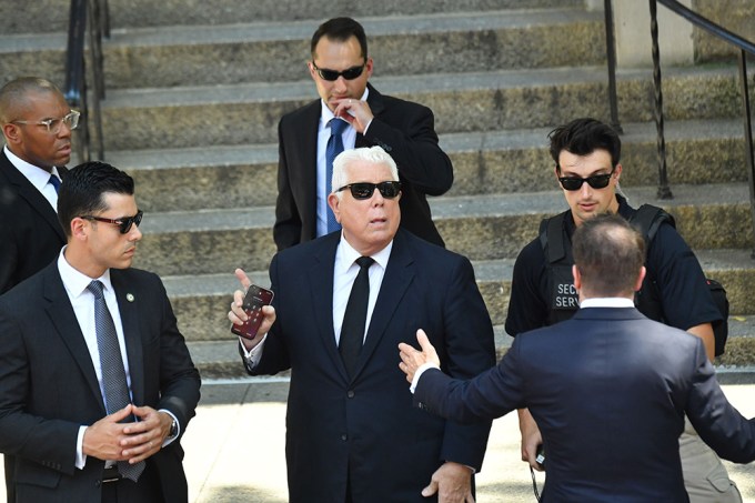 Dennis Basso Attends Ivana Trump’s Funeral