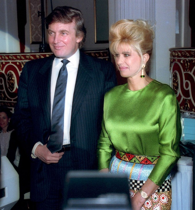 Donald & Ivana Trump At The Plaza