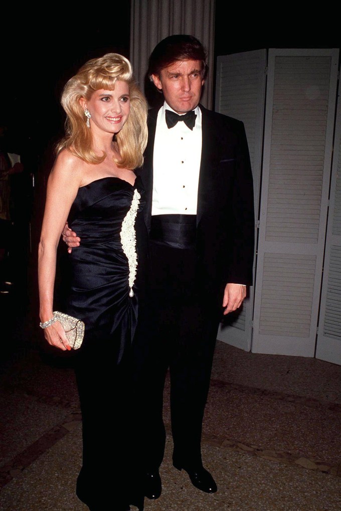 Donald & Ivana Trump In 1989