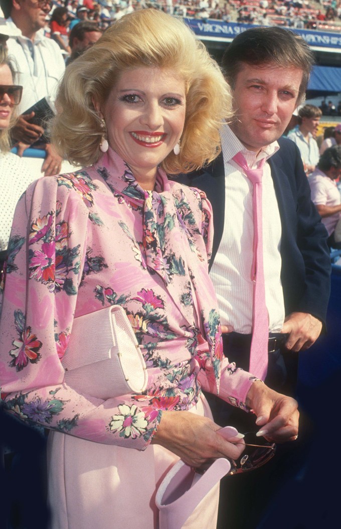 Ivana & Donald Trump In 1985