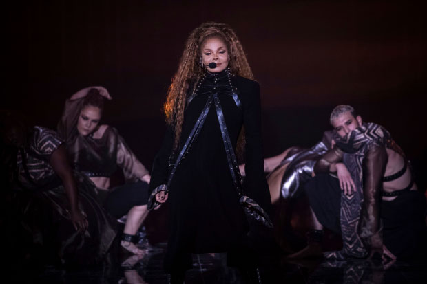 Janet Jackson performing at Essence Fest