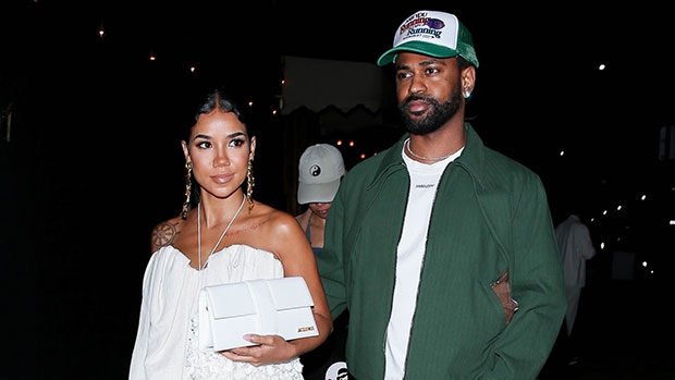 Jhene Aiko Shows Off Growing Baby Bump In White Dress On Date Night With Big Sean