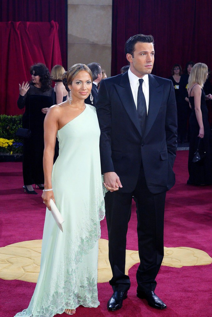 Ben Affleck & Jennifer Lopez At 2003 Oscars
