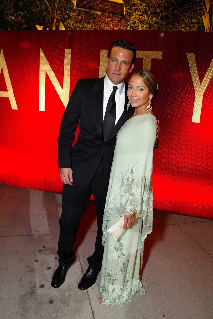 Ben Affleck & Jennifer Lopez at 2003 Vanity Fair Oscar Party