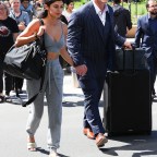 *EXCLUSIVE* John Cena and wife Shay Shariatzadeh arrived in Sydney, Australia.