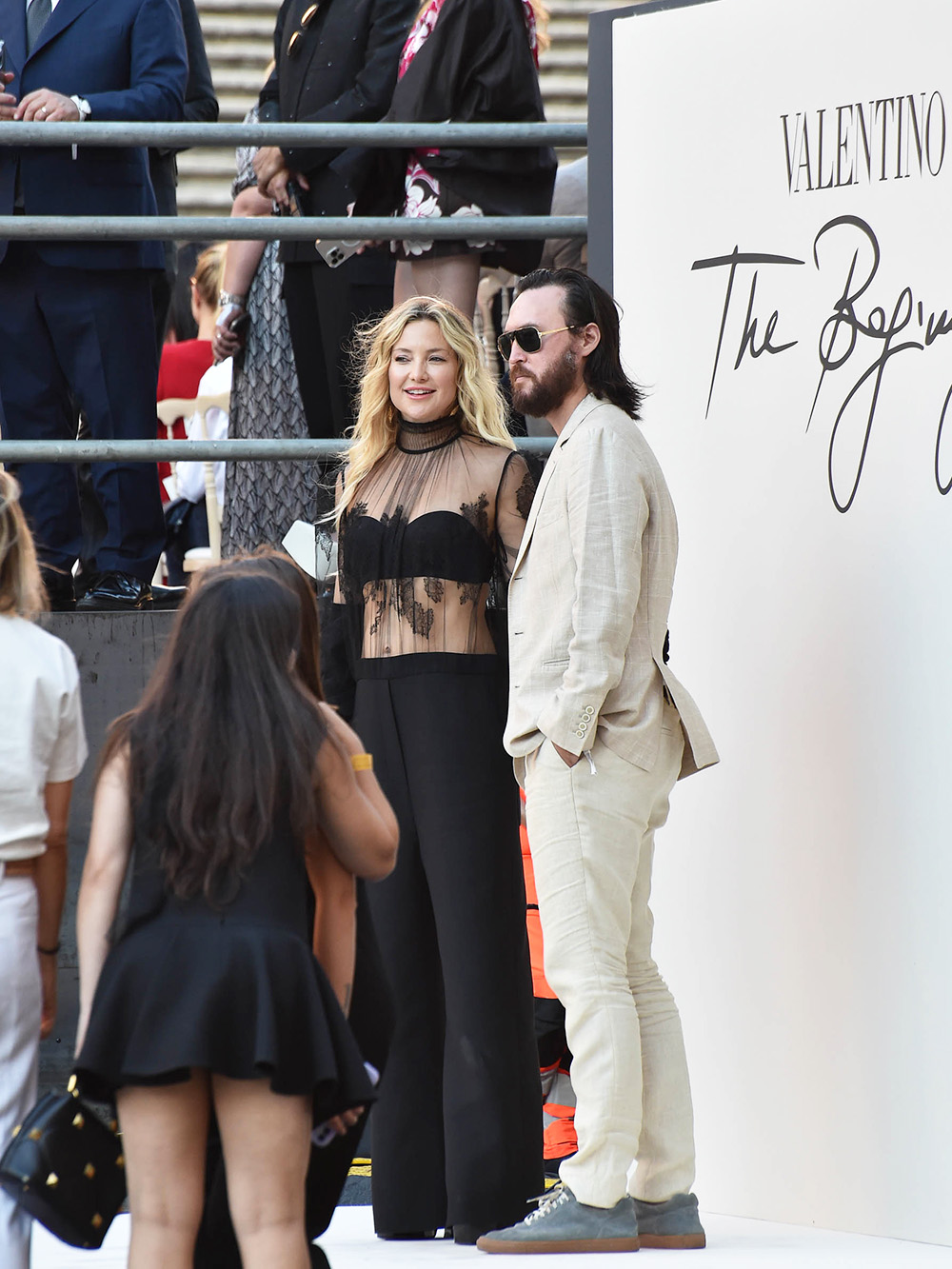 Kate Hudson attending event Valentino’s event "The beginning" in Rome