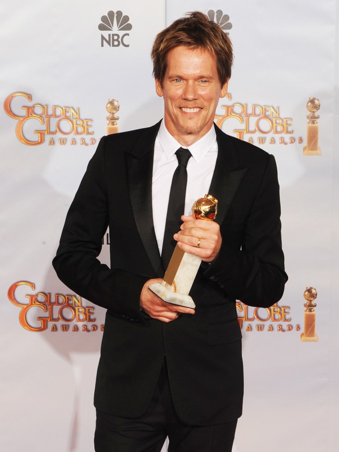 Kevin Bacon At The 2010 Golden Globes