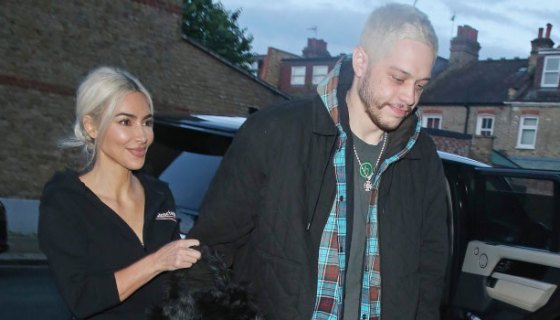 Kim Kardashian and Pete Davidson