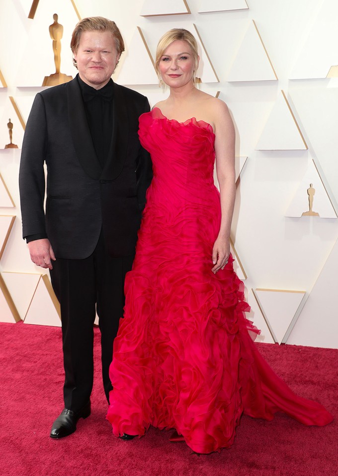 Kirsten Dunst & Jesse Plemons At The 2022 Oscars