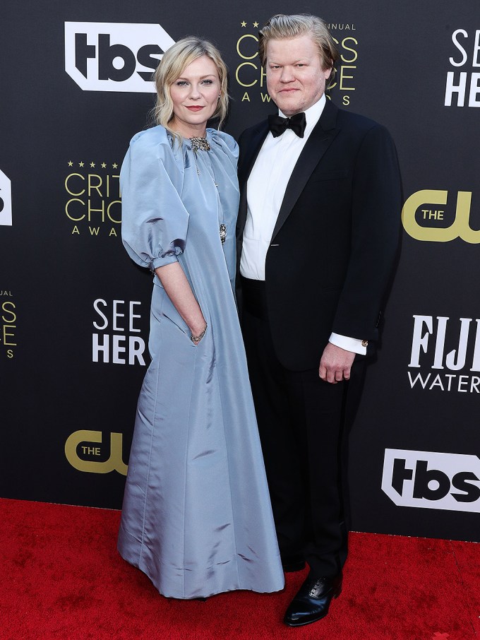 Kirsten Dunst & Jesse Plemons At The 2022 Critics’ Choice Awards