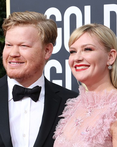 Jesse Plemons and Kirsten Dunst
77th Annual Golden Globe Awards, Arrivals, Los Angeles, USA - 05 Jan 2020