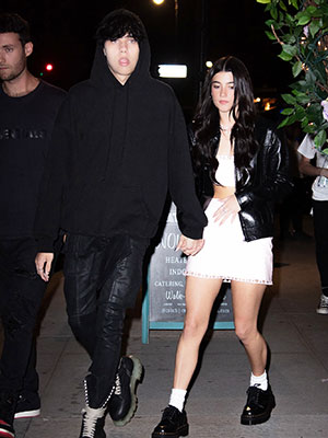 Landon Barker and Charli D'Amelio