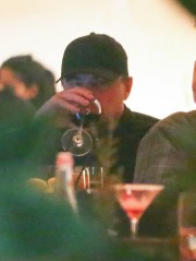 Beverly Hills, CA  - *EXCLUSIVE*  - Shy actor Leonardo DiCaprio was seen enjoying dinner with friends Avra ​​restaurant in Beverly Hills. Under his signature ball-cap, it appears Leo is dying his hair!

Pictured: Leonardo DiCaprio

BACKGRID USA 9 NOVEMBER 2022 

USA: +1 310 798 9111 / usasales@backgrid.com

UK: +44 208 344 2007 / uksales@backgrid.com

*UK Clients - Pictures Containing Children
Please Pixelate Face Prior To Publication*
