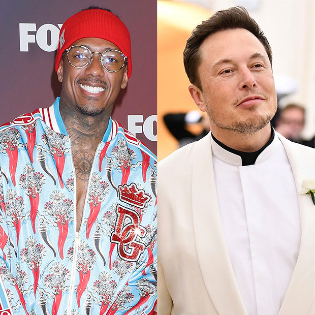 Nick Cannon and Elon Musk 