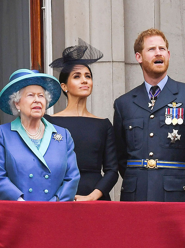 Kraliçe Elizabeth, Meghan Markle, Prens Harry
