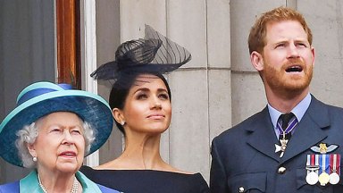 Kraliçe Elizabeth, Prens Harry, Meghan Markle