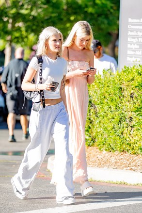 Calabasas, CA  - *EXCLUSIVE*  - Denise Richards and Charlie Sheen's daughters, Sam and Lola Sheen were seen starting the filming of a new reality series despite the start of the strikes which is shutting down filming and productions all over the world.Pictured: Sam Sheen, Lola SheenBACKGRID USA 15 JULY 2023 BYLINE MUST READ: IXOLA / BACKGRIDUSA: +1 310 798 9111 / usasales@backgrid.comUK: +44 208 344 2007 / uksales@backgrid.com*UK Clients - Pictures Containing ChildrenPlease Pixelate Face Prior To Publication*