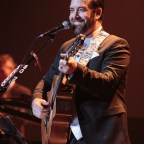 Bob Schneider and Tosca String Quartet in concert, Long Center for the Performing Arts, Austin, Texas, USA - 15 Jul 2016