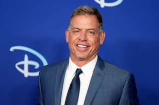 Troy Aikman attends the Disney 2022 Upfront presentation at Basketball City Pier 36, in New York
Disney 2022 Upfront Red Carpet, New York, United States - 17 May 2022