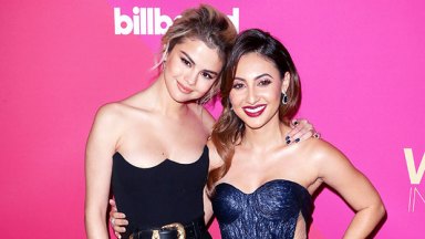 Selena Gomez & Francia Raisa Reunite On TikTok In ‘He’s A 10’ Video – Hollywood Life selena gomez reunites with francia raisa ss ftr
