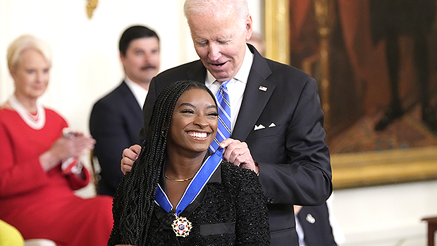 Simone Biles Receives Presidential Medal Of Freedom: ‘A Trailblazer And A Role Model’