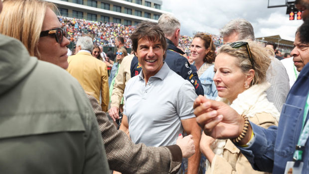 Tom Cruise Celebrates 60th Birthday At British Grand Prix: Pics – Hollywood Life