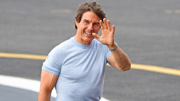 Tom Cruise Is Buff In Tight T-Shirt After 60th Birthday As He Prepares To Fly A Helicopter: Photos